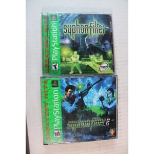 Syphon Filter 1 and Syphon Filter 2 Lo - greatest hits (Sony PlayStation 1, PS1)